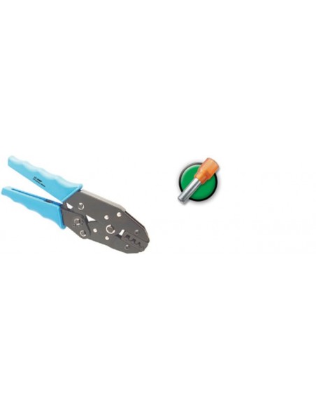 Lct Ly-16wf  Pinza Para Terminales De Tiff 6.0 A 16.0mm2 Tubulares Crimpeadora