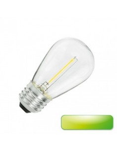 Interelec 403275 S14 E27 Led Verde__ 1.2w Filamento Lampara Decorativa 2