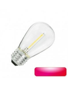 Interelec 403279 S14 E27 Led Rojo___ 1.2w Filamento Lampara Decorativa 2