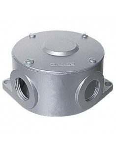 Gc 8.151.002 Ip54 Caja De Alumin Redonda Con Tapa Rosca 3/4            (tipo Daisa) 2