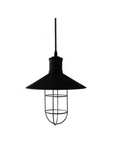 Interelec 403078 Colgante Reja Chico Negro E27 (ex:403065) 2