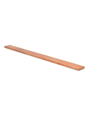 Genrod 400580 Barra Cobre Rigida 80 X...